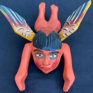 Angel Místico - Mistic Angel / Ceramics Mexican Folk Art Clay