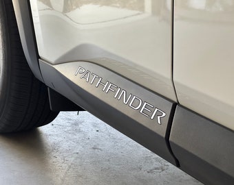 Nissan Pathfinder Running Board Letter Inserts (Set of 2) For 2021-2024 Models