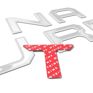 Front Raised 3D  Letter Inserts Decals Compatible With TUNDRA 2022-2025 Model  US Made More Colors Available