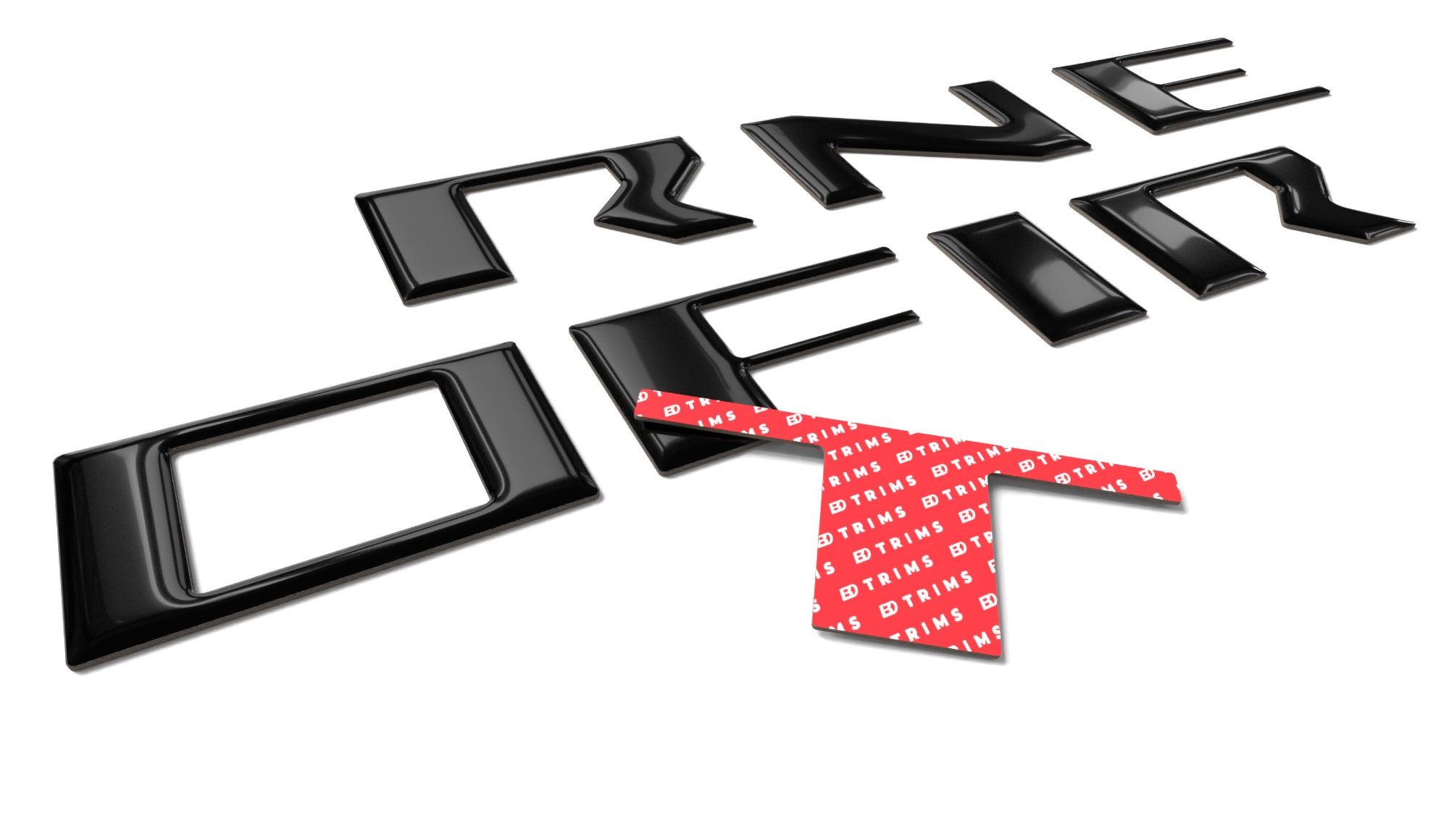 1 Front Decal Sticker NISSAN Letters Fit For Inter Emblem Frontier Pathfinder - Foto 3