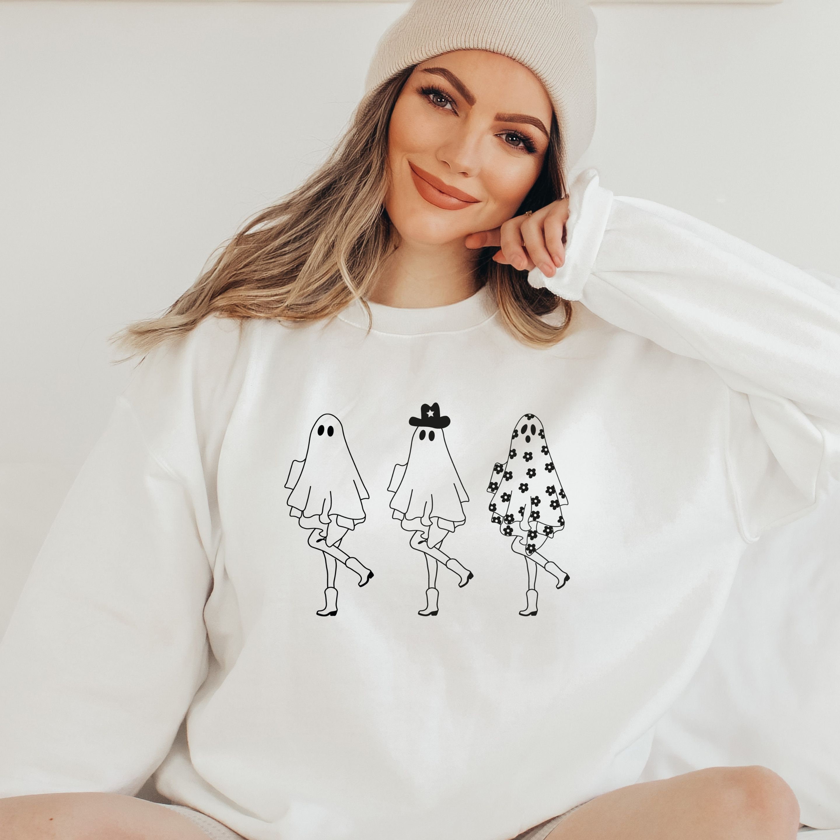 Ghost Sweater - Etsy