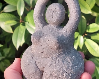 Venus - a woman figure - fertility goddess, mother goddess - symbolic ceramic figure