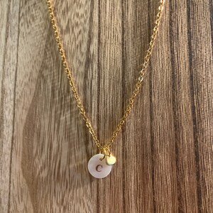 Personalized Freshwater Shell Necklace