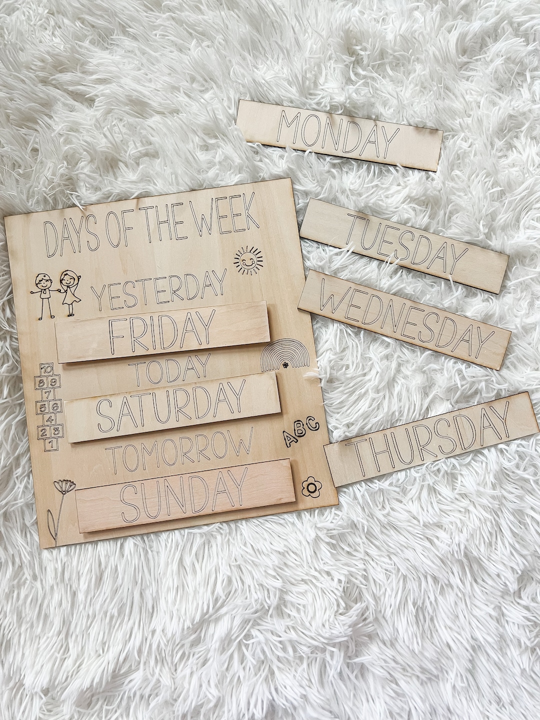 days-of-the-week-board-learning-board-montessori-learning-preschool