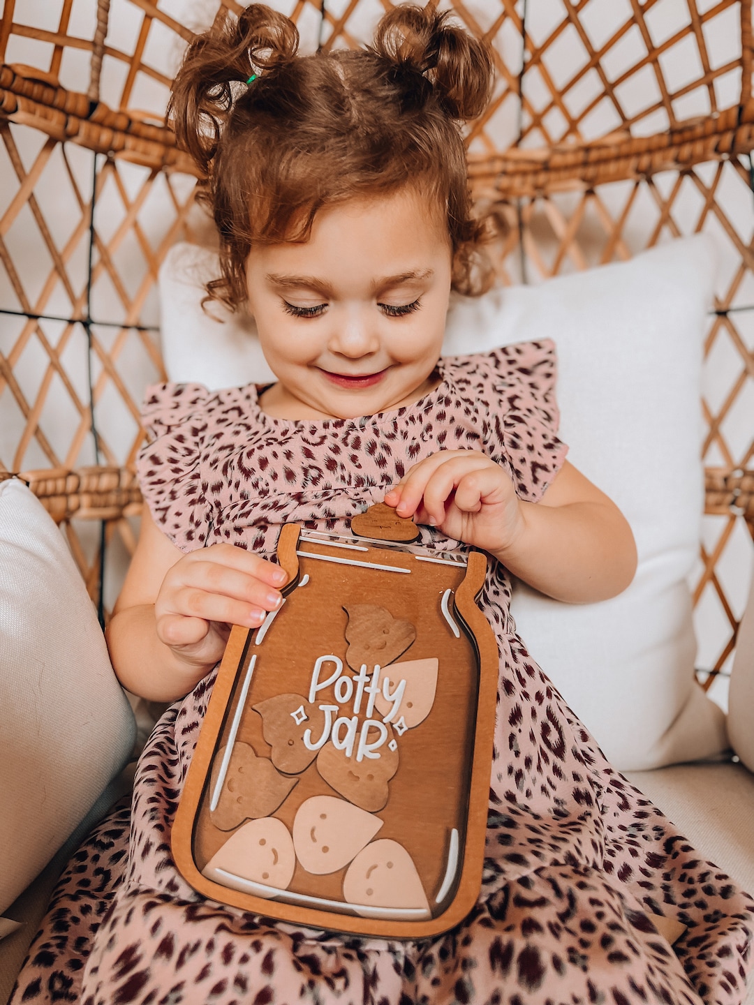 Potty Jar, Reward Jar, Jar for Kids, Potty Training Jar, Potty Training