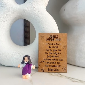 Jesus gift, church gift, faith based gift, god, Jesus Christ, easter gift, happy easter, mini Jesus, faith, mini gift, kid gifts