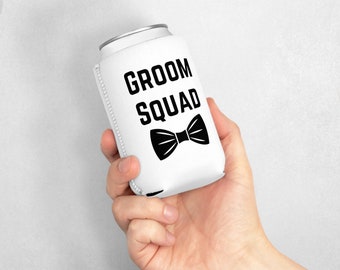 Groom Squad Can Sleeve Insulator, Groomsmen Gift, Groomsmen Proposal, Groomsman Glass, Groomsmen Glass, Groomsmen Glasses, Groomsman Gifts