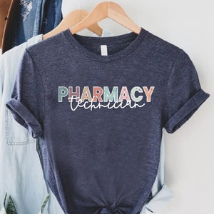 Retro Pharm Tech T-Shirt, Gift For Pharmacy Technician, Pharmacy Technician Shirt,Pharmacy Student Tee,Pharmacist Shirt, Pharmacy Life Shirt