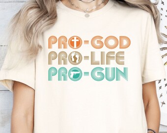 Vintage Pro Life Shirt, Conservative Republican Shirt, Pro America Gifts,Retro Freedom Tees,Patriotic Gift,Choose Life Shirt,Political Shirt