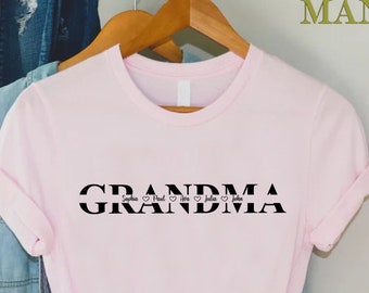 Custom Grandma Shirt, Personalized Gift Grandma Shirt, ,Grandma Shirt With Grandkids Names, Grandmother Shirt, New Grandma Shirt, Nana Shirt