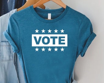Election 2024 Shirt, Voting Tee, Vote Shirt For Women Men, US Election Tee, Voting Shirt,Patriotic Shirt,Anti Trump Election Shirt For Women