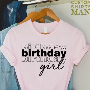 Girls Birthday Shirt, Birthday Party Shirt, Birthday Girl Shirt, Birthday Girl Outfit, It&#39;s My Birthday, Birthday Gift, Youth Birthday Girl