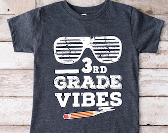 Third Grade Vibes Shirt,Hello 3rd Grade Shirt,Third Grade Shirt For Toddler,3rd Grade Teacher Shirt,3rd Grade,Back To School Tee,Teacher Tee