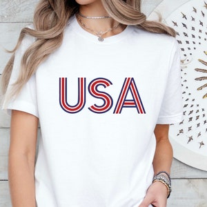 USA Shirt, 4th of July Gift, America Shirt, Fourth of July Shirt, Patriotic Shirt, Merica Shirt,Memorial Day Shirt,Red White and Blue Shirt