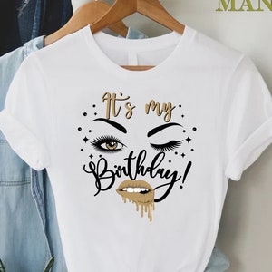 It&#39;s My Birthday Shirt,Birthday Shirt For Women,Birthday Girl Shirt,Birthday Party Shirt,Gift For Birthday Girl,Birthday Girl Outfit