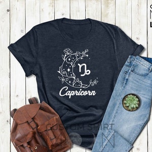 Capricorn Tshirt, Capricorn Zodiac Shirt, Capricorn Gift, Capricorn Birthday Tee, Capricorn Woman, Zodiac Gift, Capricorn Man, Astrology Tee