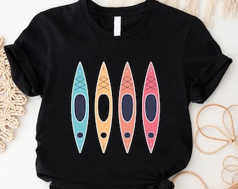 Kayaking Shirt For Women And Men, Kayaking Gift, Adventure Shirt, Kayak Lover Gift, Kayak Shirt, Gift For Kayaker, Mens Outdoor Shirt