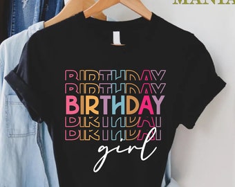 Birthday Girl Shirt, Birthday Party Shirt, Gift For Birthday Girl, Kids Birthday Shirt, Youth Birthday Girl Shirt, Birthday Girl Outfit