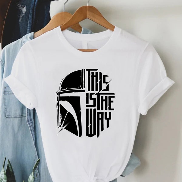This is The Way Tee,Dadalorian Men Shirt,Mandalorian Gift,Galaxy Edge Shirt,Fathers Day Shirt,Mandalorian Dad Shirt,Star Wars Gift