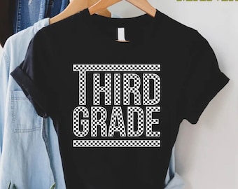 Third Grade Teacher Tshirt, Third Grade Shirt, First Day of School, Back To School Tee, Kids School Tee,3rd Grade Gift,Teacher Appreciation