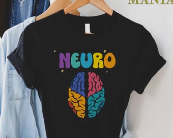 Neurology Nurse T-shirt, Neuro Nurse Shirt, Gift for Neuro Nurse, Gift For Nurses, Registered Nurse, Nurse Shirt, New Nurse Gift