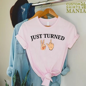 21st Birthday Gift, 21st Birthday Shirt, Funny Twenty First Birthday T-shirt, 21st Birthday Party Shirt, 21 Year Old Shirt, Birthday Outfit image 6