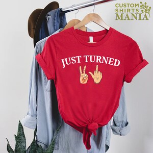 21st Birthday Gift, 21st Birthday Shirt, Funny Twenty First Birthday T-shirt, 21st Birthday Party Shirt, 21 Year Old Shirt, Birthday Outfit image 5