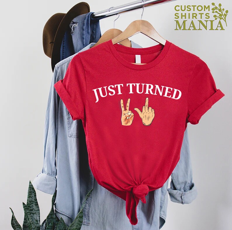 21st Birthday Gift, 21st Birthday Shirt, Funny Twenty First Birthday T-shirt, 21st Birthday Party Shirt, 21 Year Old Shirt, Birthday Outfit image 5