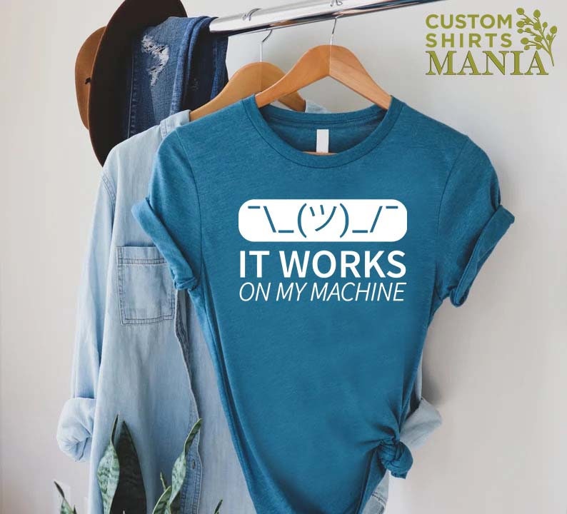 Programmer Shirt, Gift For Coder, IT Shirt, Programming Shirt, Developer Gift, Funny Computer Shirt, It Works On My Machine, Coding Shirt image 6