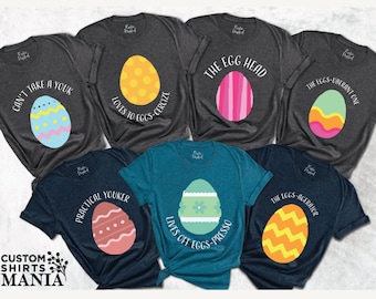 Family Easter Shirts, Easter Matching Eggs Shirts,Funny Easter Family Shirts,Easter Egg Shirt,Matching Family Tees,Easter Day Shirt,Egg Hunt