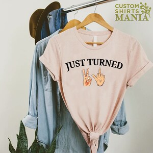 21st Birthday Gift, 21st Birthday Shirt, Funny Twenty First Birthday T-shirt, 21st Birthday Party Shirt, 21 Year Old Shirt, Birthday Outfit image 8