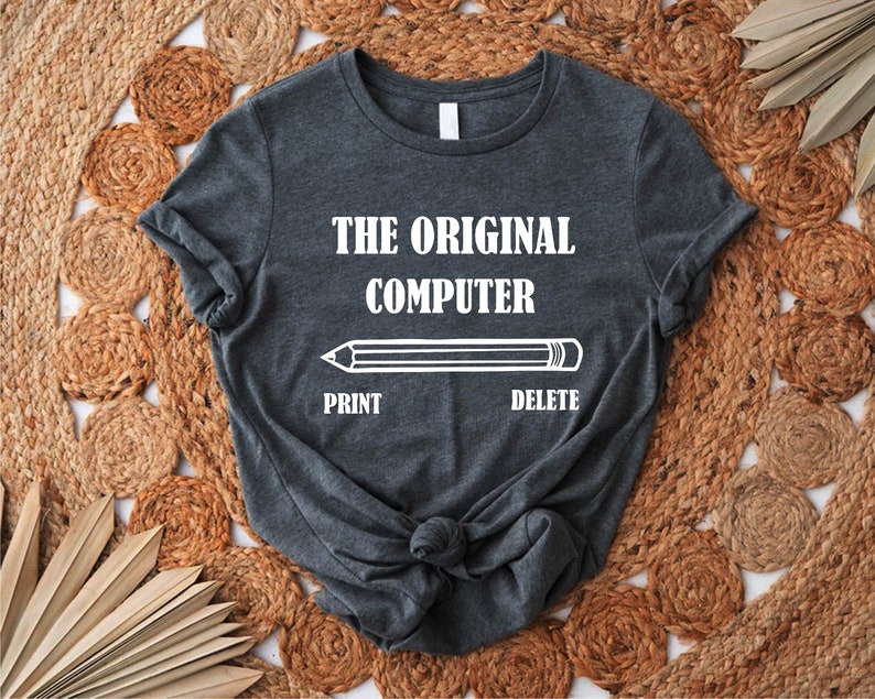 Computer Teacher T-Shirt, Technology Teacher Shirt, Computer Engineer Tee, Coding Shirt, Funny IT Shirt, Gift For Coder, Programming Shirt imagen 5