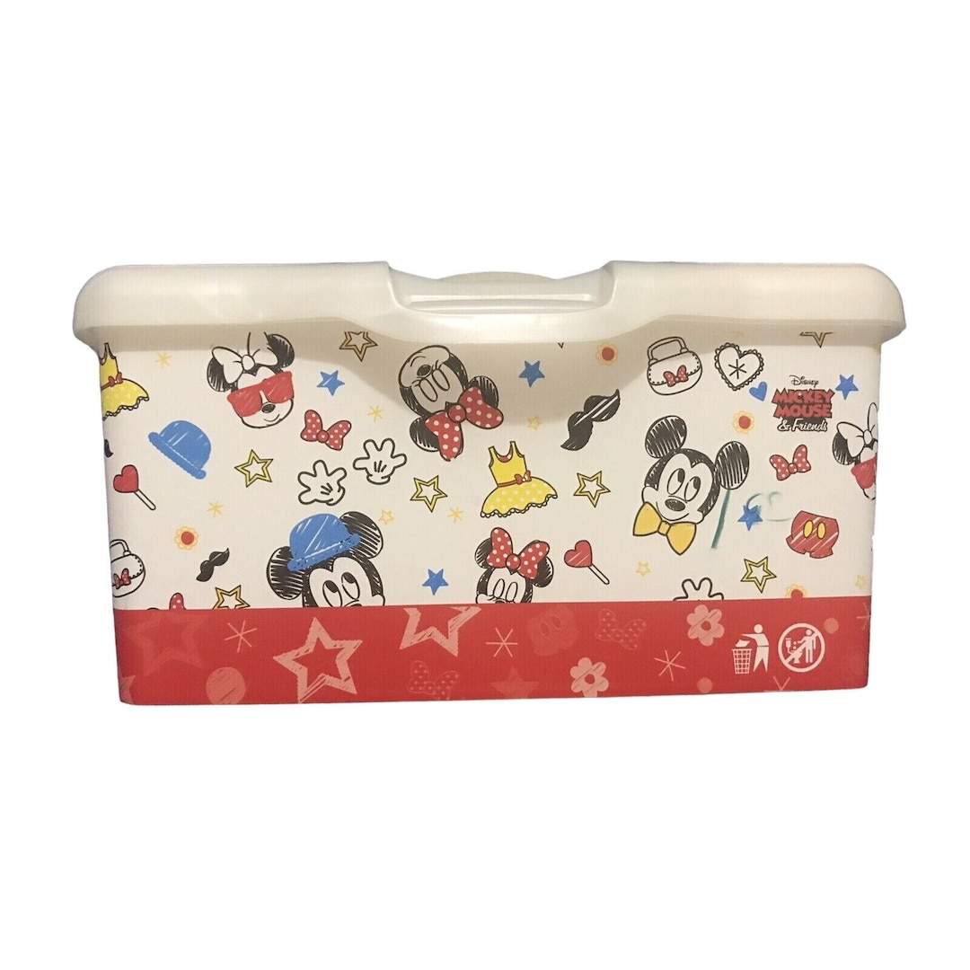 Huggies Baby Wipes Empty Popup Container Box Storage Mickey Mouse Etsy