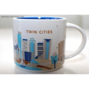 Twin Cities Starbucks You are Here Twin Cities Coffee Mug Collection YAH Minnesota Cup