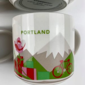 Portland Starbucks You Are Here Collection 2015 Coffee Mug Cup