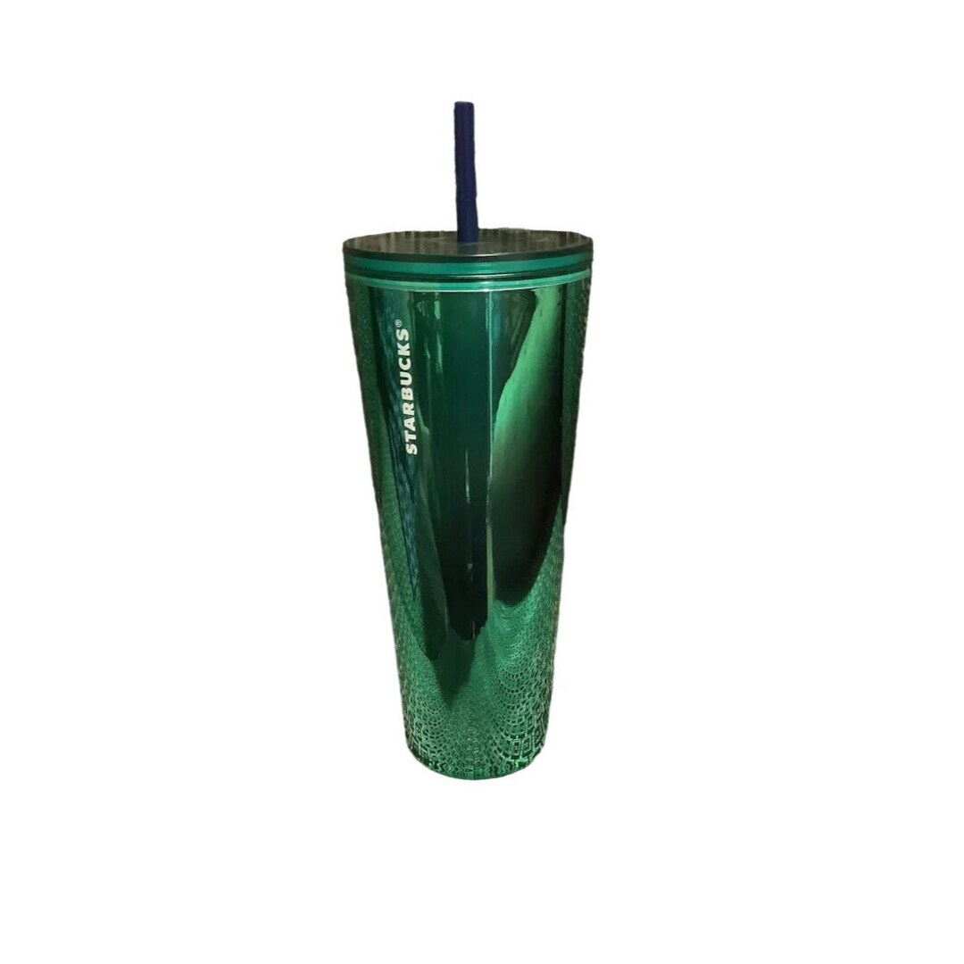 2020 Starbucks Christmas 2020 24 Oz Cold Cup Tumbler Emerald Green