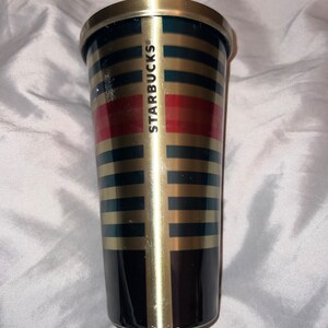 Starbucks Dot collection stainless steel pink and green tumbler