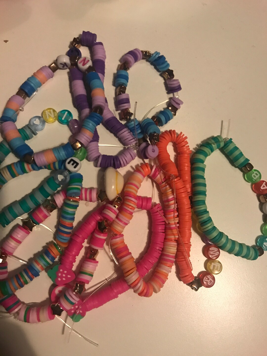 10 Random Bracelets - Etsy