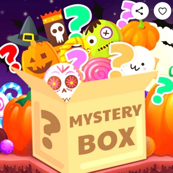 Halloween Mystery Box; Horror Mystery Box; Spooky Mystery Bag; Suprise Gifts; Halloween Mystery Bundle; Halloween Mystery Suprise