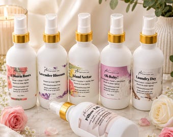 Aromatherapy Linen & Room Spray: Natural Odor Eliminator