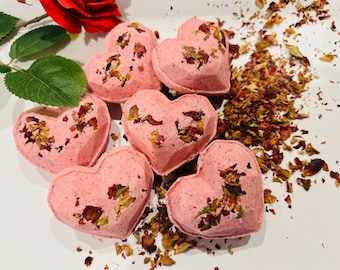 Heart Shaped Menthol Shower Steamers – Refreshing Aromatherapy for Self-Care & Relaxation