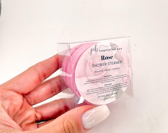 Handmade Menthol Aromatherapy Shower Steamers - Relaxation Duo: Shower Steamer, Tablets, Spa Soothers, Self Care