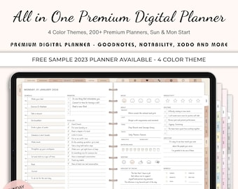 Digital Planner, GoodNotes Planner, Daily Planner, Weekly Planner, iPad Planner, Notability Planner | 2025 + Undated, iPad Planner 2025