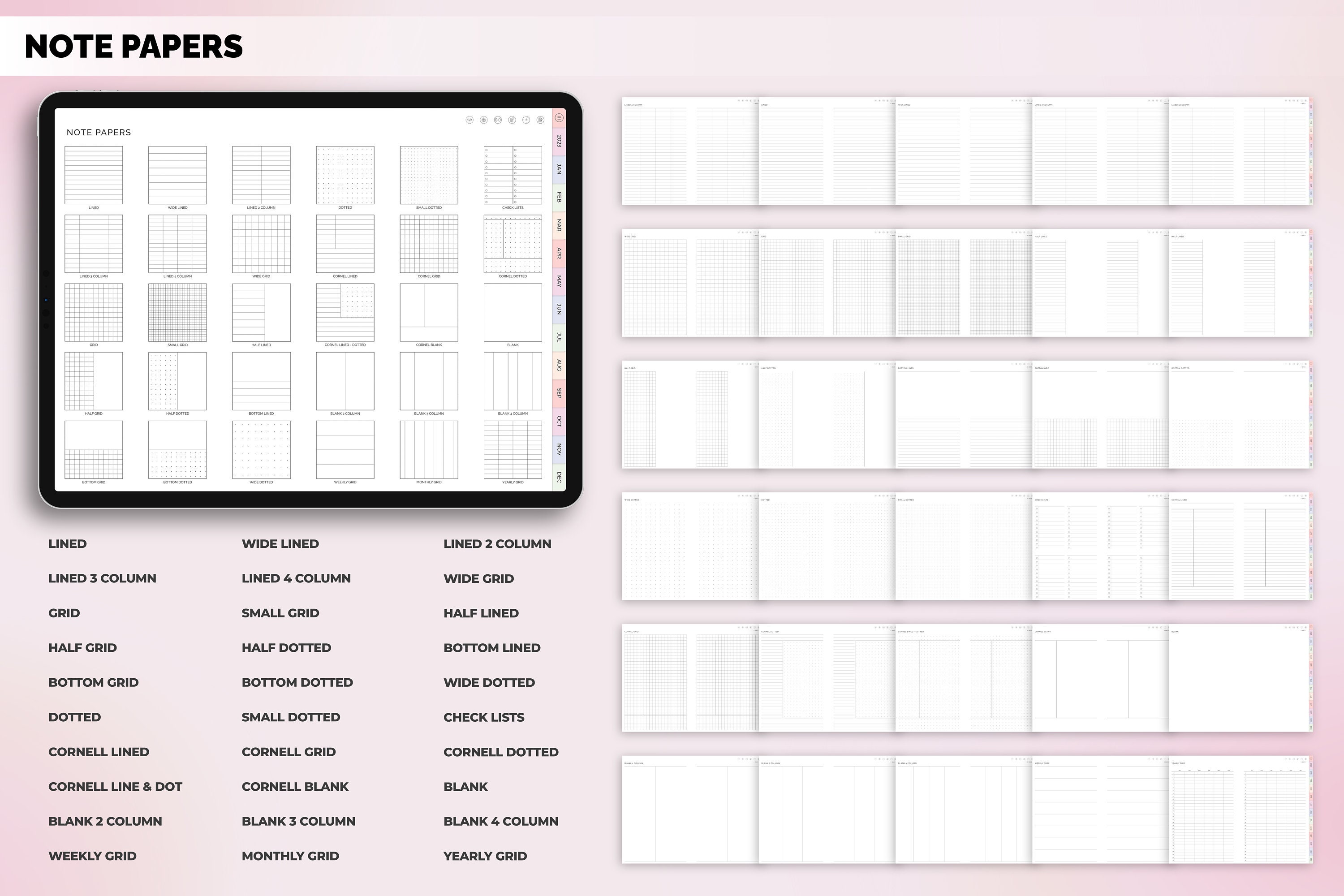Digital Planner, Goodnotes Planner, iPad Planner, Notability Planner ...