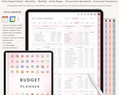 Digital Budget Planner for GoodNotes, Paycheck & Monthly Budget, Finance Tracker, iPad Finance Planner, GoodNotes Budget Template