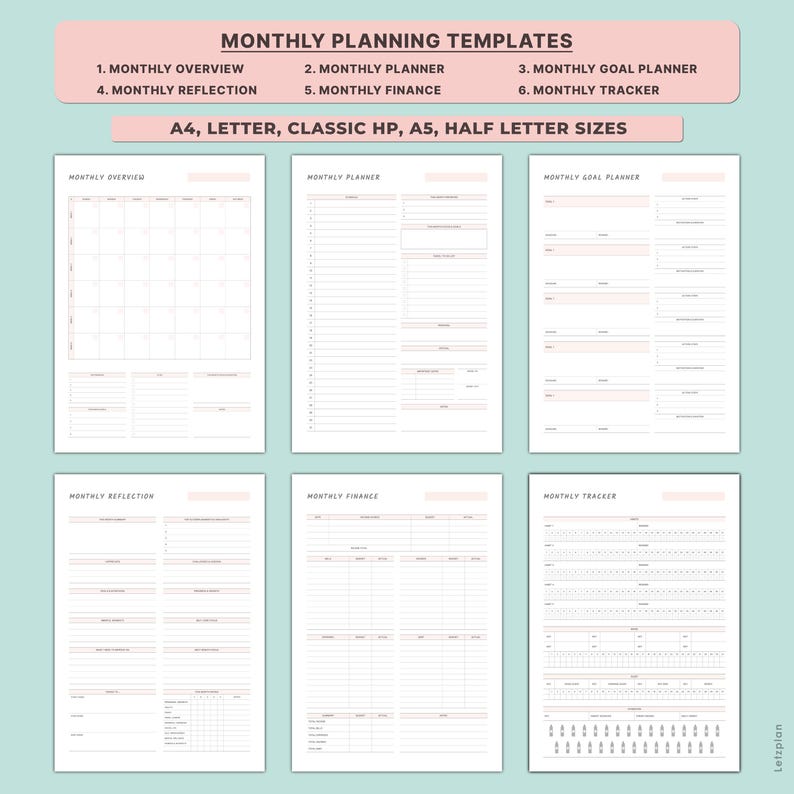 Household Planner Printable | Home Management Binder Life Organizer ...