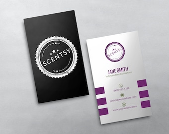 Scentsy Business Card - Independent Consultant Business Card Design - Free U.S. Shipping