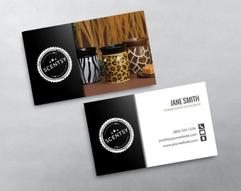 Scentsy Business Card - Independent Consultant Business Card Design - Free U.S. Shipping