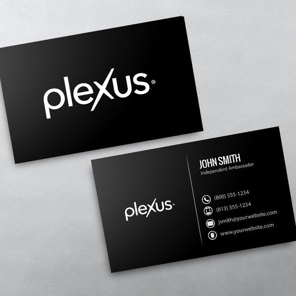 Plexus Business Card - Etsy