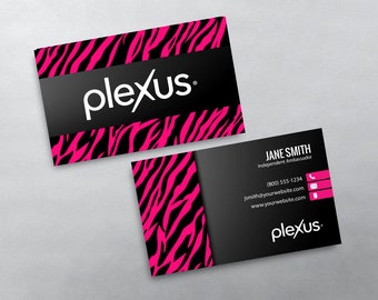 Plexus Business Card - Independent Ambassador Business Card Design - Free U.S. Shipping